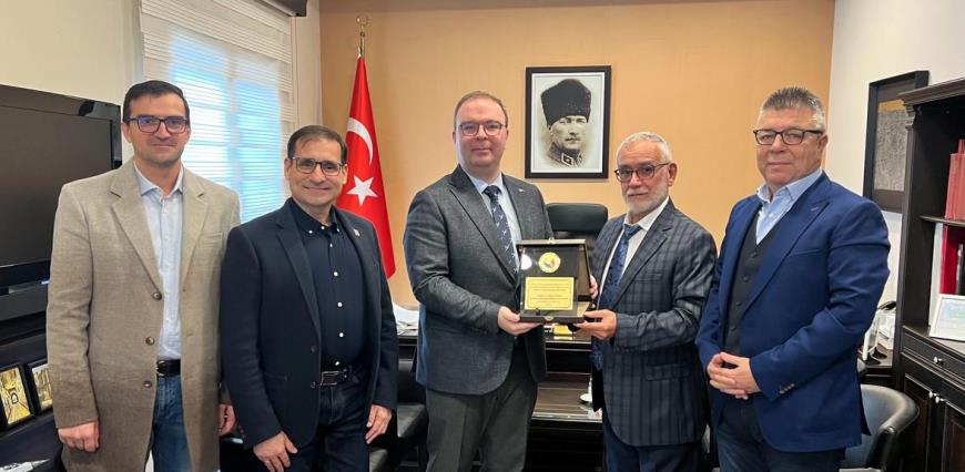 Trakya İşadamları Derneğinden Başkonsolos Ünal’a ziyaret