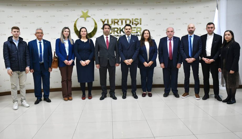 YTB Başkanı Abdullah Eren, İskeçe Türk Birliği ekibini ağırladı