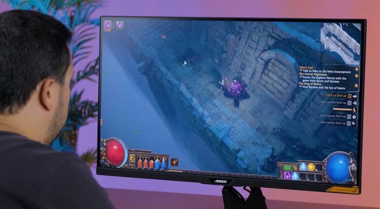 Gigabyte Aorus FI32Q monitör incelemesi