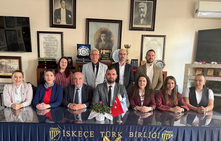 İskeçe Türk Birliği'nde görev dağılımı yapıldı