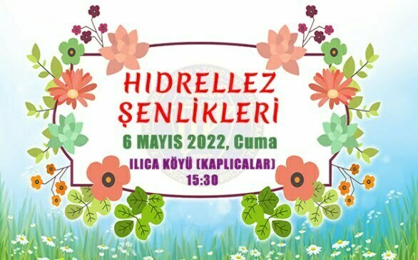 Ilıca’da Hıdrellez Bahar Bayramı Şenliği düzenlenecek