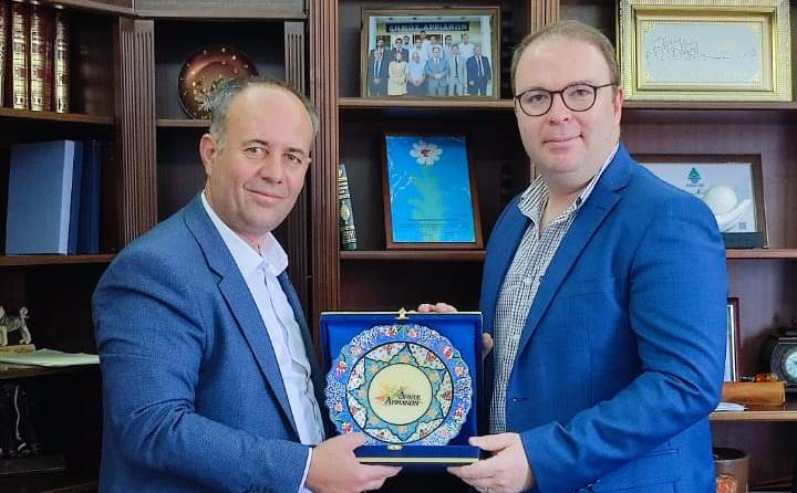 Başkonsolos Aykut Ünal’dan, belediye başkanı Rıdvan Ahmet’e ziyaret