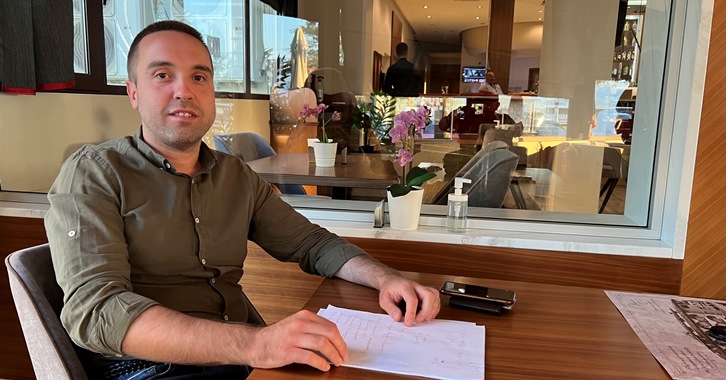 Erdem Hüseyin listesini tamamlayarak başvurusunu yaptığını açıkladı