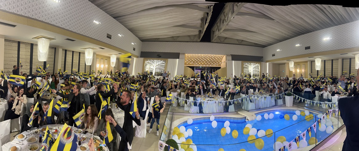 Batı Trakya Fenerbahçeliler Derneği'nin açılış gecesine yoğun ilgi