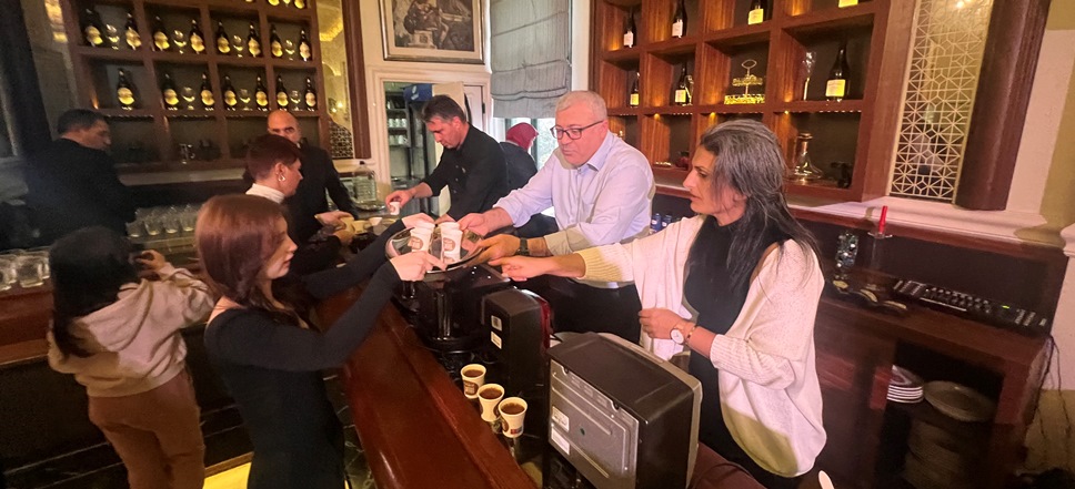 Gümülcine Başkonsolosluğunun düzenlediği “Kahvenin Yolculuğu” etkinliğine soydaşlardan yoğun ilgi
