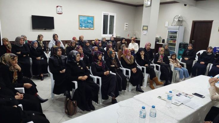 “Kadına Umut, Topluma Hayat” projesinin üçüncü hafta programı tamamlandı
