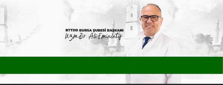 BTTDD Bursa Şube Başkanı Eminlatif, yeni müftü Trampa’yı tebrik etti