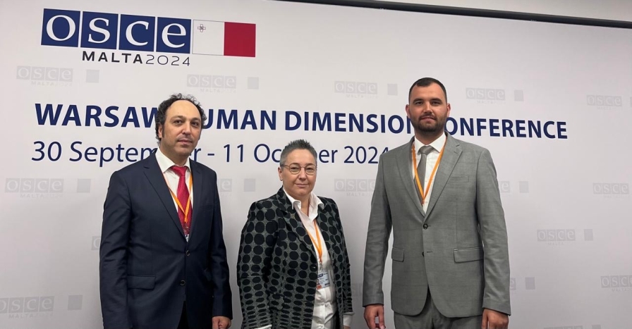 Batı Trakya Türk Azınlığının sorunları AGİT 2024 Varşova İnsani Boyut Konferansı’nda dile getirildi