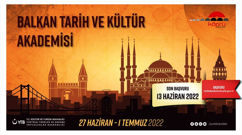 "Balkan Tarih ve Kültür Akademisi" başlıyor