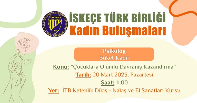 “İskeçe Türk Birliği Kadın Buluşmaları”nın bir sonraki durağı Ketenlik köyü