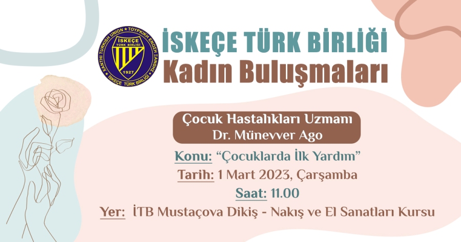 “İskeçe Türk Birliği Kadın Buluşmaları” Mustafçova köyünden başlıyor