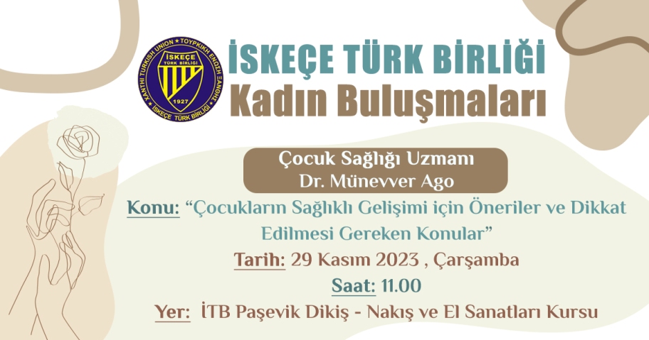 ‘İskeçe Türk Birliği Kadın Buluşmaları’ bu kez Paşevik’te