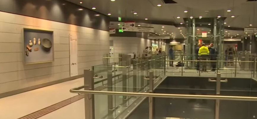 Selanik metrosu hizmete giriyor