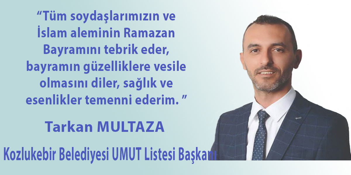 Tarkan Multaza’dan bayram tebriği