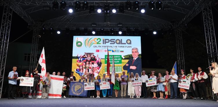 İskeçe Türk Birliği, İpsala Çeltik Festivali’ne katıldı