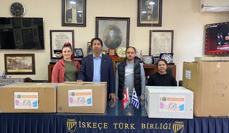“PAYLAŞIYORUZ” kampanyasında yardım malzemeleri teslim edilmeye başlandı