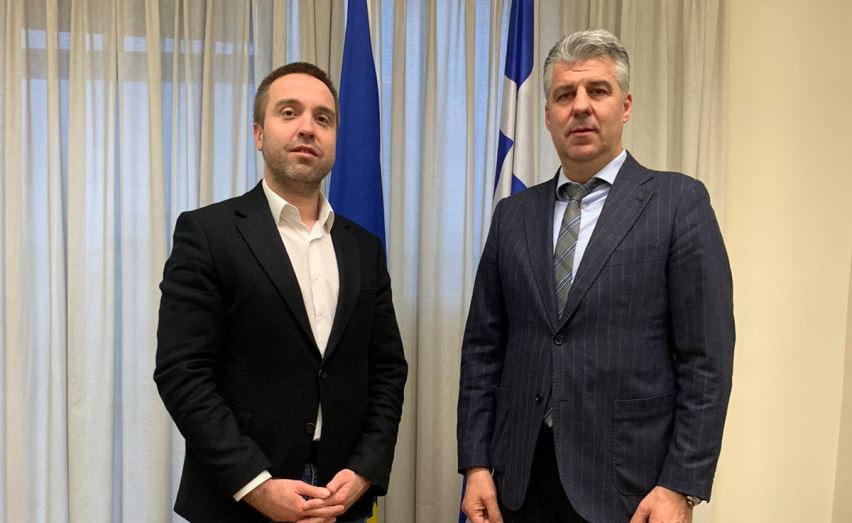 Belediye Başkanı Erdem Hüseyin, Bölge Başkanı Topsidis’i ziyaret etti
