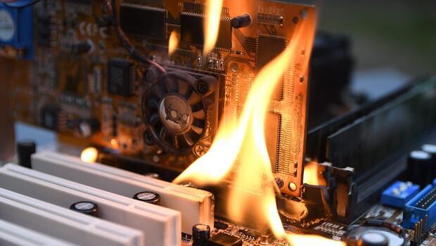 Yangında zarar gören elektronik cihazlar kurtarılabilir mi?