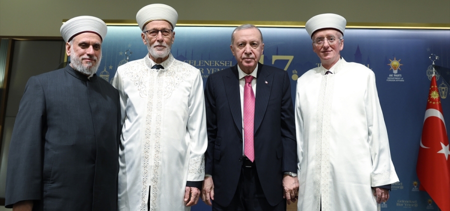 Seçilmiş Müftüler Mustafa Trampa ve İbrahim Şerif, Ankara’daki Büyükelçiler iftarına katıldı