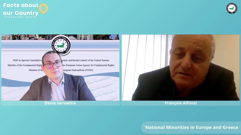 “Ülkemizdeki Gerçekler” programının konuğu AP Milletvekili François Alfonsi oldu
