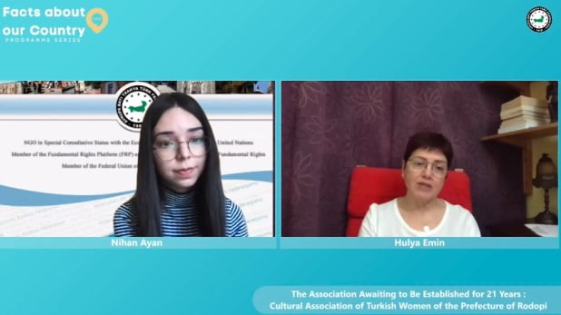 “Ülkemizdeki Gerçekler” Rodop İli Türk Kadınları Kültür Derneği’nin hukuk mücadelesi ele alındı