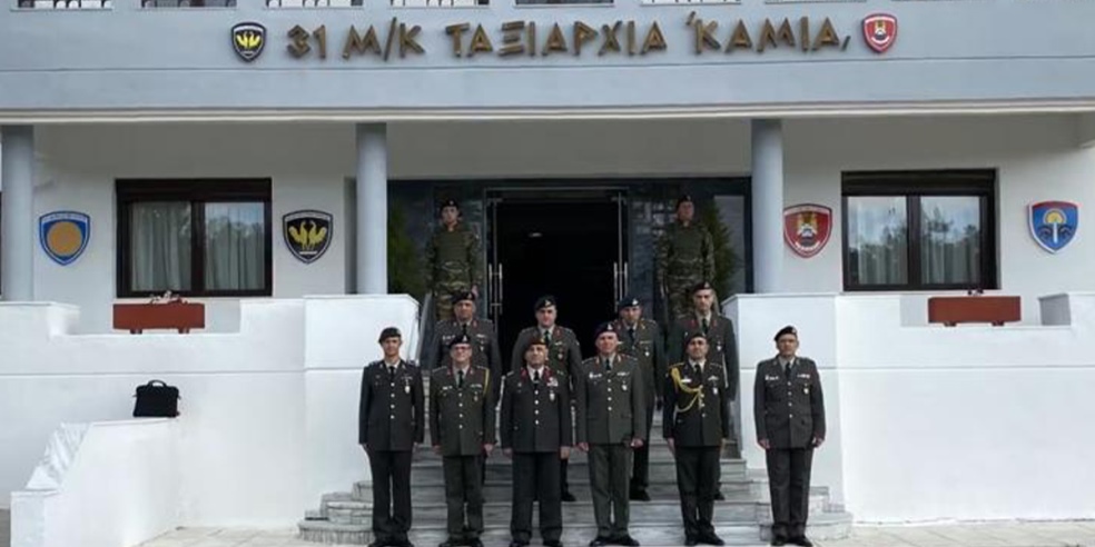 Türk askeri heyetinden Ferecik’teki tugay komutanlığına ziyaret