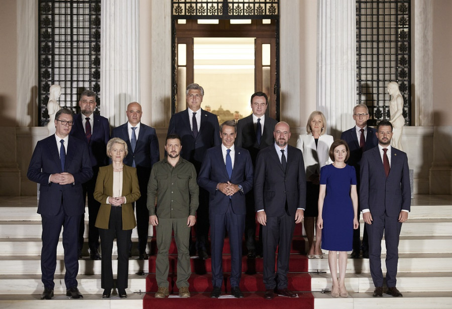 Kiryakos Miçotakis, balkan ülkeleri liderlerini ağırladı