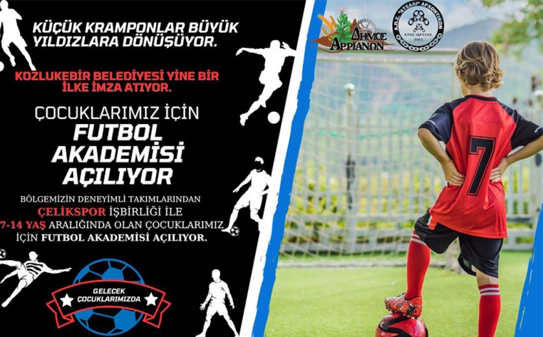Kozlukebir Belediyesi Futbol Akademisi açıyor