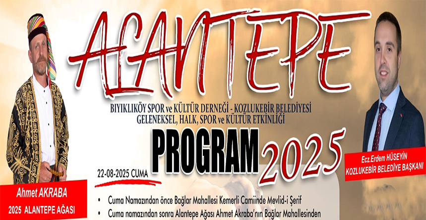 Tarihi Alantepe etkinliklerinin programı belli oldu