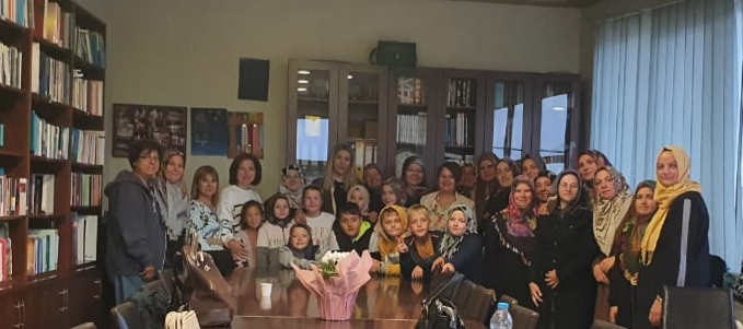 İskeçe Türk Birliği Kadınlar kolundan Ketenlik ziyareti
