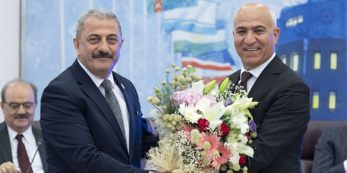 TÜRKSOY Genel Sekreter Yardımcılığı'na atanan Sayit Yusuf görevi devraldı