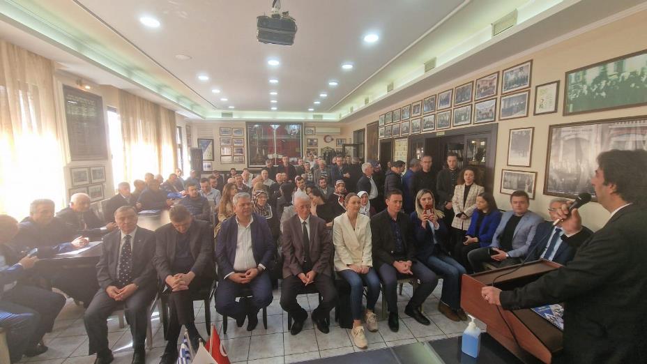 İskeçe Türk Birliği genel kurulu yoğun katılımla gerçekleştirildi