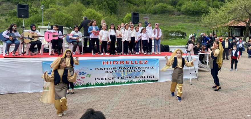 Ilıca’da muhteşem Hıdrellez Şenliği