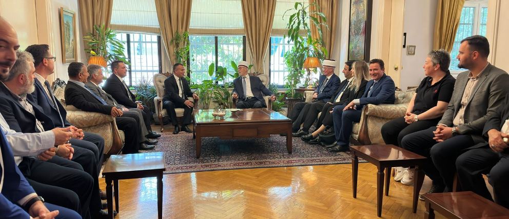 Danışma Kurulu üyeleri, Selanik Başkonsolosu Serkan Gedik’i ziyaret etti