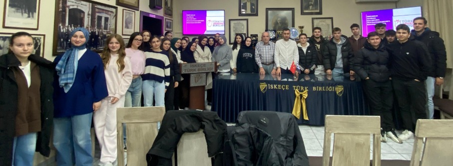 İskeçe Türk Birliği’nden üniversite adaylarına yönelik bilgilendirme toplantısı