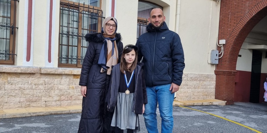 İskeçe Merkez Türk Azınlık İlkokulundan bir başarı daha geldi
