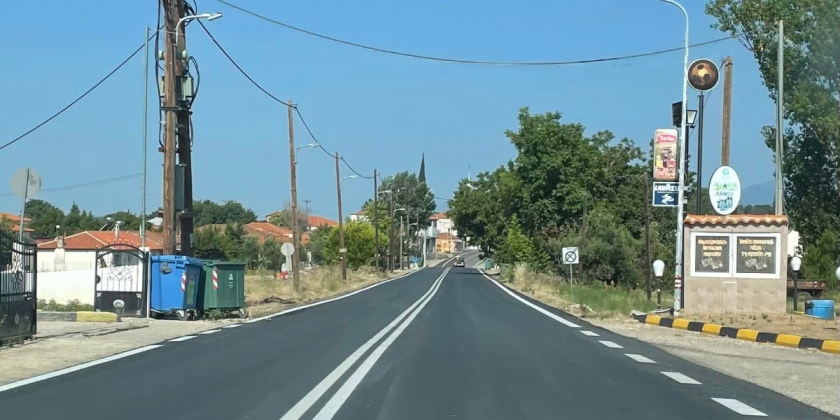 Gümülcine – Kozlukebir yolu asfaltlama ve onarım çalışmaları tamamlandı