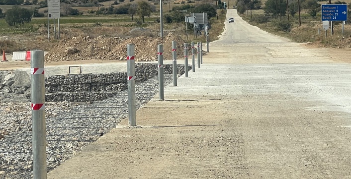 Menetler çayında köprü geçidindeki çalışmalar sona erdi