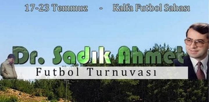 DEB Partisi Gençlik Kolları ve GAT “Dr. Sadık Ahmet” futbol turnuvası düzenliyor