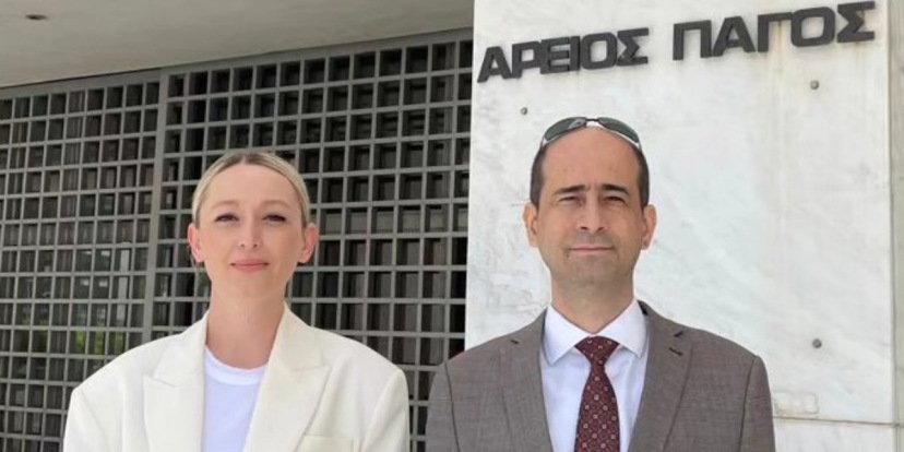 DEB Partisi Başkanı Asafoğlu Atina’da Yargıtay’a gitti