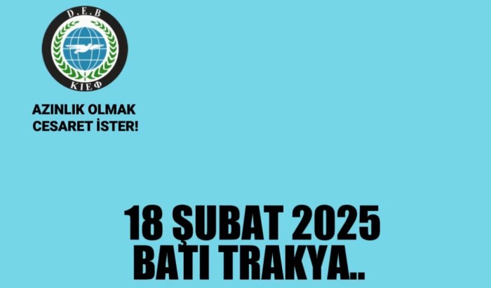 “18 Şubat 2025 Batı Trakya”