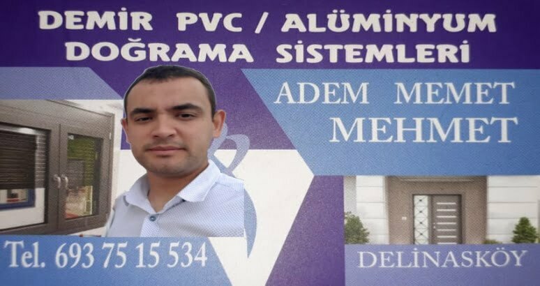 Alüminyum Doğrama Ustası Mehmet Adem Mehmet’ten bayram tebriği