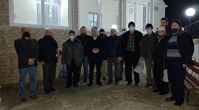 Mustafa Ali Çavuş Durhasanlar köyünü ziyaret etti
