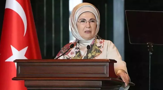 Emine Erdoğan, "Filistin İçin Tek Yürek" konulu zirveye ev sahipliği yapacak