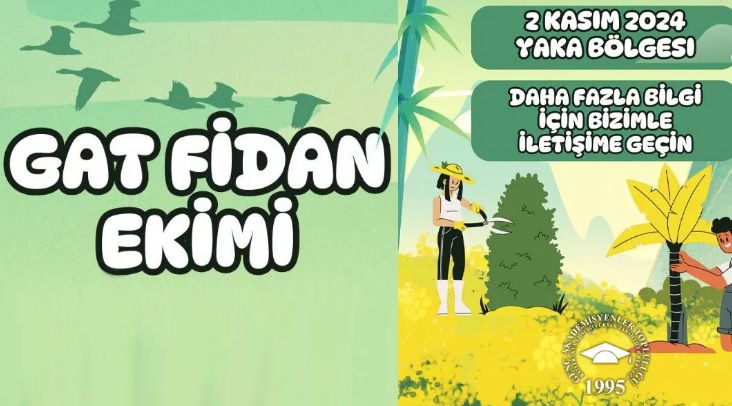 GAT, yanan ormanlar için fidan ekimi yapacak