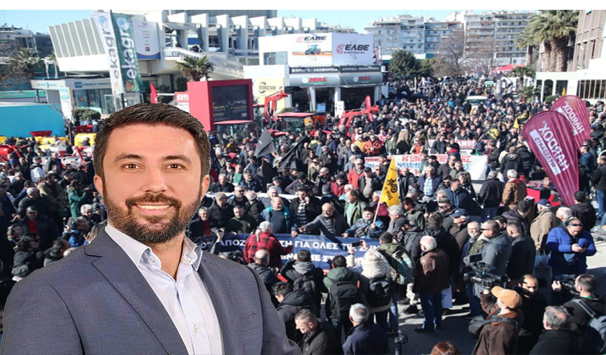 Milletvekili Özgür Ferhat çiftçilerin eylemini AA’ya değerlendirdi