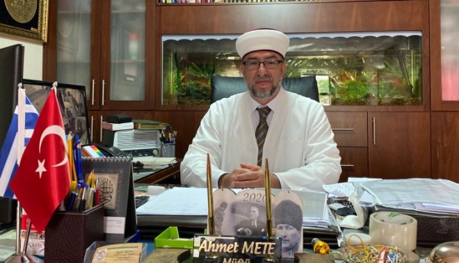 İskeçe Müftüsü Ahmet Mete vefat etti!