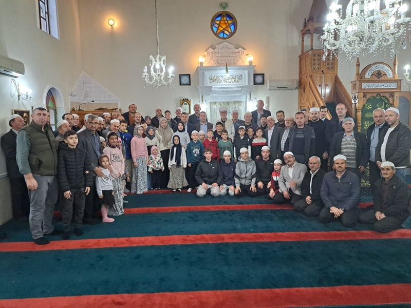 “Çocuğunu Al Sabah Namazına Gel” programı Değirmendere’de devam etti