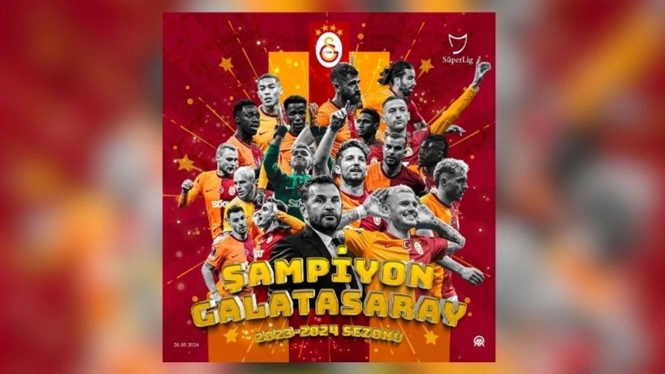 Galatasaray 2023-2024 sezonu şampiyonu oldu