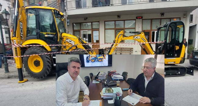 Mustafçova Belediyesine 2 adet yeni iş makinası teslim edildi